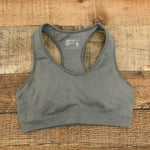 Jockey Grey Racerback Padded Sports Bra- Size S