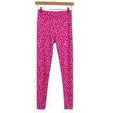 Gold Sheep Pink Leopard Print Leggings- Size M (Inseam 28.5”, we have matching bralette)