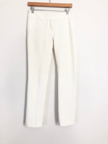 Vince Camuto Cream Cropped Stretch Pants- Size 2 (Inseam 26")