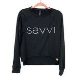 Savvi Fit Black "Savvi" Sweatshirt- Size XS (See Notes)