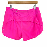 Lululemon Pink Speed Shorts- Size 10 Tall