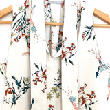 H&M Floral Neck Tie Top- Size ~XS
