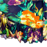 No Brand Strapless Floral Dress- Size S (see notes)