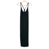 Goldray Black Racerback Tank Midi Dress- Size XL