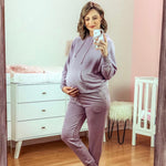 Z Supply Purple Joggers- Size XS (we have matching sweatshirt - see close up)