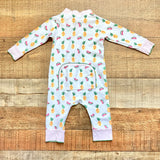 Pippa Layette + Lounge Fruit Print Outfit- Size 6M