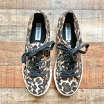 Steve Madden Animal Print Platform Sneakers- Size 8.5 (sold out online, brand new condition!)