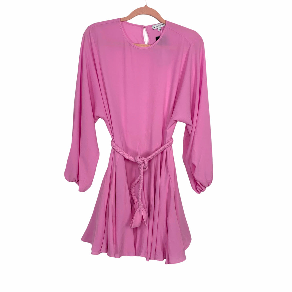 strapless open back dress Gianni Bini Pink Braided Rope Belted Dress NWT- Size XS – The Saved  Collection