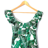 L’atiste Palm Print Off The Shoulder Dress NWT- Size M