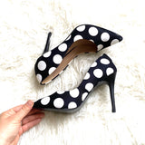 Charles David Polka Dot Heels- Size 8