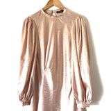 On Twelth Pink Long Sleeve Dress- Size S