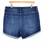 KanCan Cuffed Jean Shorts- Size XL