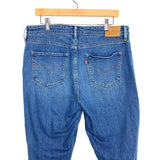 Levi's 721 High Rise Distressed Skinny Jeans- Size 32 (Inseam 29”)