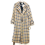 ASOS Check Wool Blend Belted Coat NWT- Size 10 (sold out online)