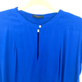 J Crew Blue Cap Sleeve Dress- Size XL