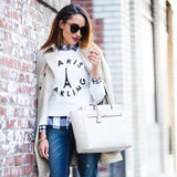 H&M DIVIDED "Paris Darling" Sweater- Size S