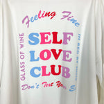 Show Me Your Mumu Self Love Club Stanley Sweatshirt- Size XXL (sold out online)