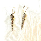 No Brand Rhinestone Drop Earrings