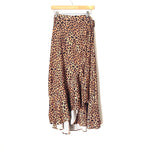 Summersalt Leopard Print Wrap Skirt- Size L
