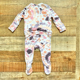 Angel Dear x Spearmint Love Tie-Dye Ruffle Footie Outfit- Size 3-6M