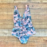 Tori Praver Palm Print One Piece- Size M (sold out online)