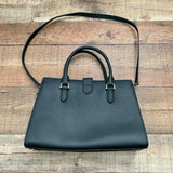 Lauren Ralph Lauren Vintage Black Leather Handbag (LIKE NEW CONDITION)