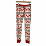 Hannah Anderson Reindeer Christmas Organic Cotton Pants- Size L (we have matching top and baby pajamas)