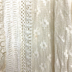 Zara Cream Sheer Crochet Dress- Size L (see notes)