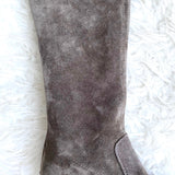 Vero Cuoio Grey Suede Thigh High Boots- Size 8