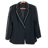 Eloquii Black Pearl Trim Blazer- Size 14 (we have matching pants)