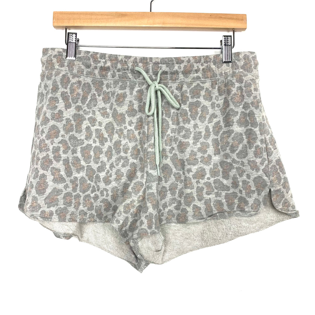 Colsie Grey Animal Print Loungewear Shorts Size M we have