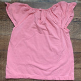 Carter's Coral Flutter Sleeve Top- Size 4T