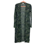 Peyton Jensen Camo Waffle Knit Kimono- Size S