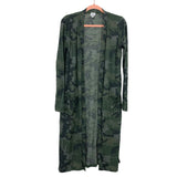 Peyton Jensen Camo Waffle Knit Kimono- Size S