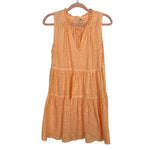 BB Dakota by Steve Madden Light Orange Eyelet Out for Ice Cream Dress- Size S (see notes)