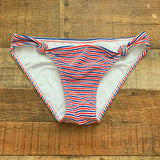 Xhilaration Red/White/Blue Striped Swim Bottom- Size L (We Have Matching Top)