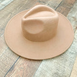 No Brand Camel Wool Hat