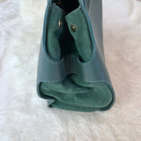 Aevha London Dark Green Large Tote Made in Italy