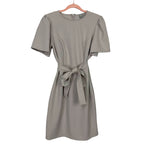 ASOS Tan Belted Dress- Size 12 (see notes)