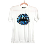 Markus Lupfer Blue Lip Tee- Size S