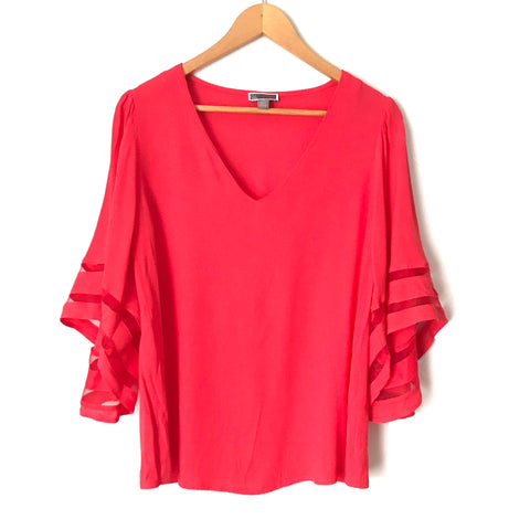 Chelsea28 Bell Sleeve Blouse- Size XS