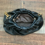 No Brand Faux Leather with Gold Chain Handbag (LIKE NEW)