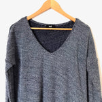 Paige Blue V Neck Sweater- Size S