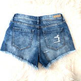 BlankNYC Faded Wash Wedge Short- Size 27