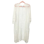 Sole Society Lace Kimono/Cover Up- One Size