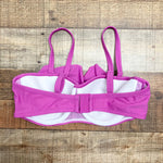 Figleaves Magenta Ruffle Underwire Bikini Top- Size 34D (we have matching bottoms)