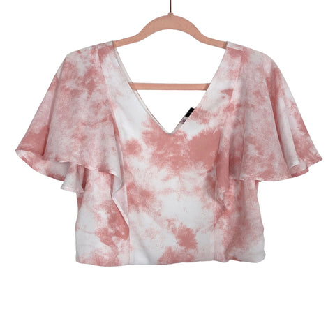 Love by Design Pink/White Tie-Dye Top- Size S (we have matching pants)