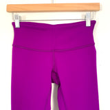Lululemon Purple Crop Legging- Size 4 (Inseam 20")