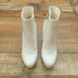 Bamboo Sorbet Platform Heel Booties- Size 7 (see notes)