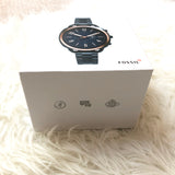 Fossil Hybrid Smart Watch Q Accomplice in Navy with Gold Detail NWT (and Box) ~40mm